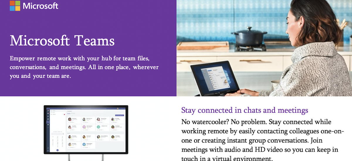 Introducing Microsoft Teams: empowering remote work