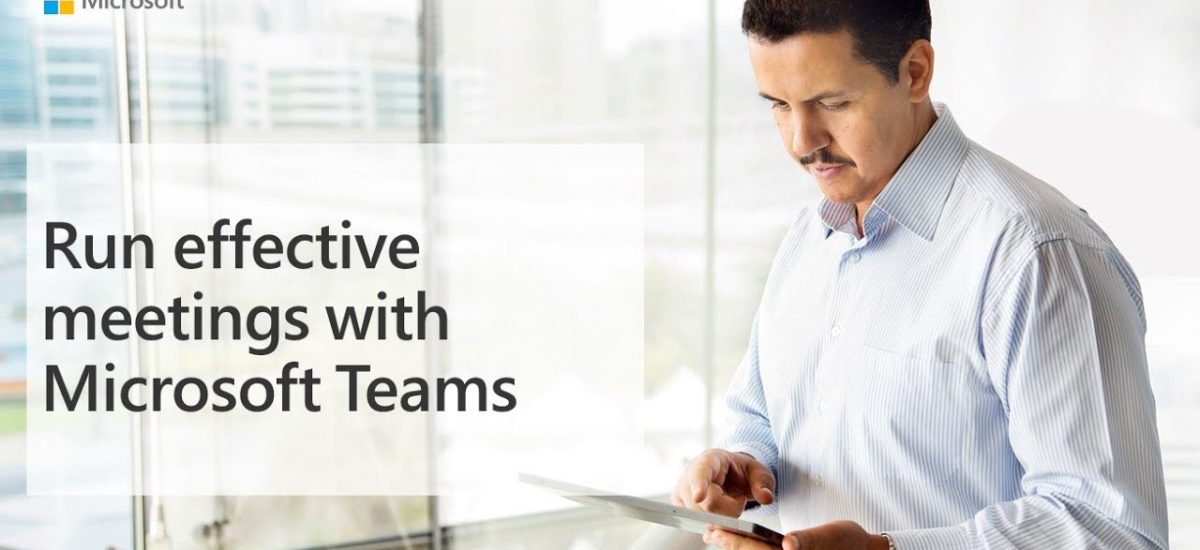 Run effective meetings with Microsoft Teams