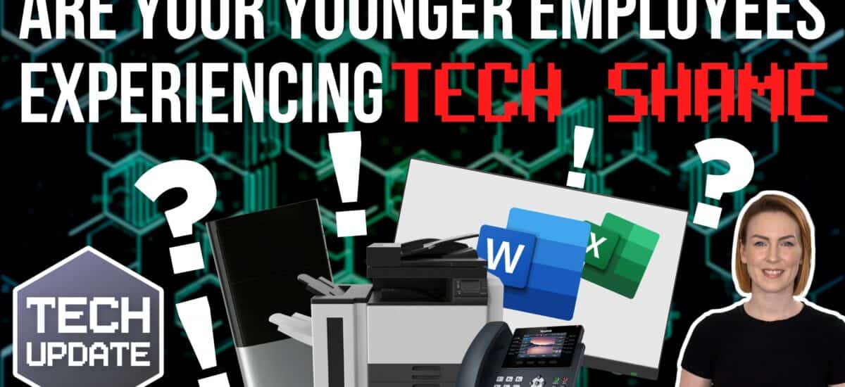 Are your younger employees experiencing ‘tech shame’?