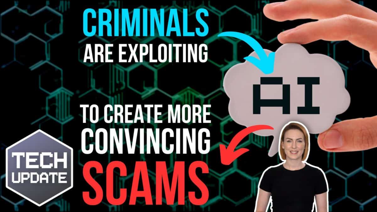Criminals are exploiting AI to create more convincing scams
