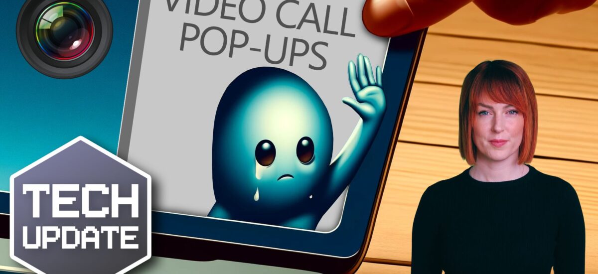 Say goodbye to video call pop-ups (and Teams meeting blushes)
